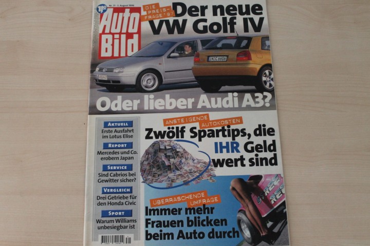 Deckblatt Auto Bild (31/1996)
